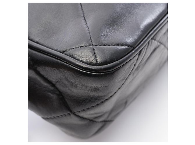 Timeless Borsa a tracolla Chanel Matelassé con nappa Nero - vista 7