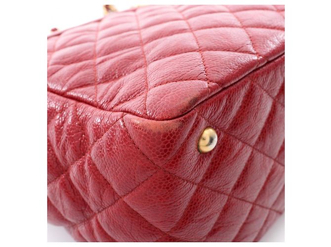 Borsa Tote Chanel Matelassé Rosso - vista 10