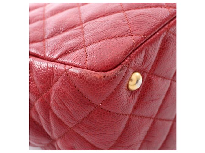 Borsa Tote Chanel Matelassé Rosso - vista 12