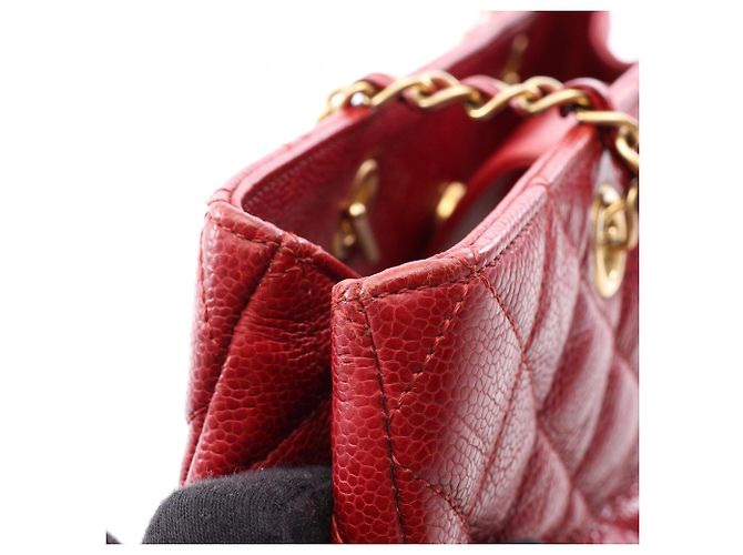 Borsa Tote Chanel Matelassé Rosso - vista 13