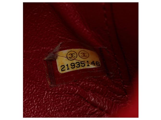Borsa Tote Chanel Matelassé Rosso - vista 5