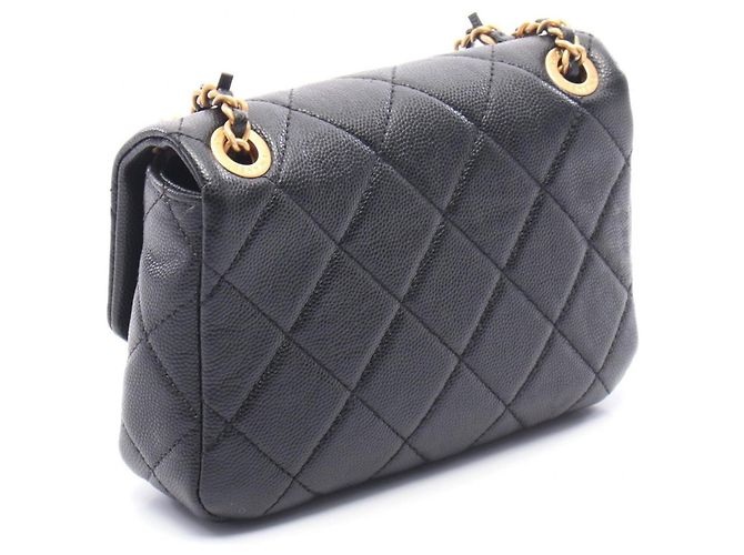 Timeless Borsa Chanel Matelassé Mini Flap Nero - vista 2