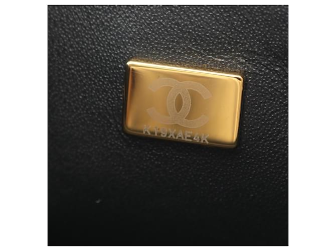 Borsa a Spalla Chanel Mini Matelassé Nero - vista 5