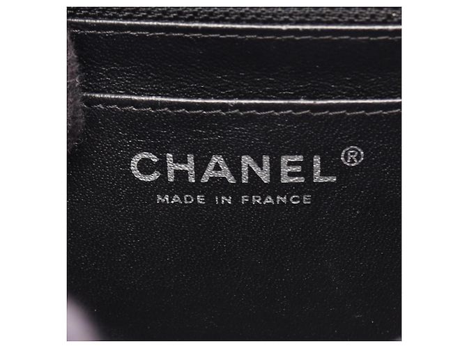 Borsa a Spalla Chanel Mini Matelassé Nero - vista 4