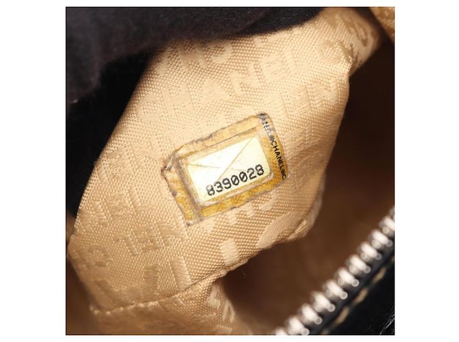 Borsa a tracolla in pelle nera Chanel Nero - vista 5