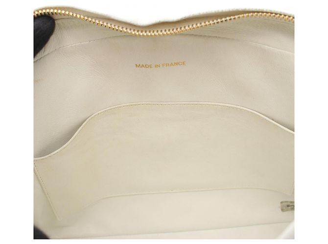 Borsa a Spalla Chanel Matelassé Coco Ball Bianco - vista 10