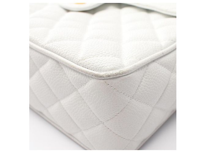 Borsa a Spalla Chanel Matelassé Coco Ball Bianco - vista 8