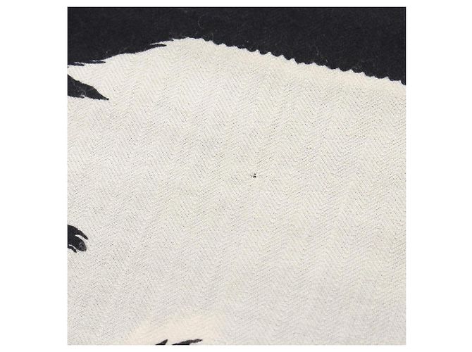 Hermès Sciarpa Carré Géant 140 Brazil Tattoo Hermes Nero Crudo - vista 10