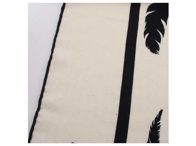 Hermès Sciarpa Carré Géant 140 Brazil Tattoo Hermes Nero Crudo - vista 8