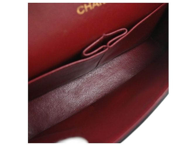 Chanel Timeless - Classic Double Flap Leather medium Nero - vista 6