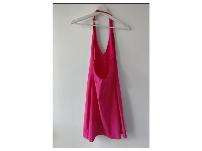 Versace pinkes Cover-up Kleid mit Greca-Ring - Ansicht 4