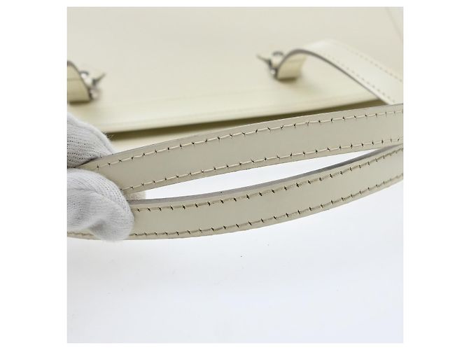 Louis Vuitton Madeleine Epi Leather PM Bianco - vista 6