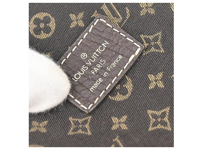 Louis Vuitton Saumur Mini Lin 30 Marrone - vista 4