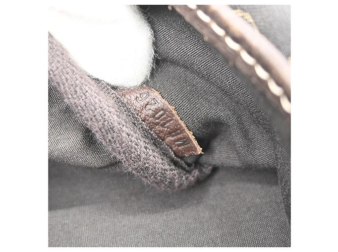 Louis Vuitton Saumur Mini Lin 30 Marrone - vista 5