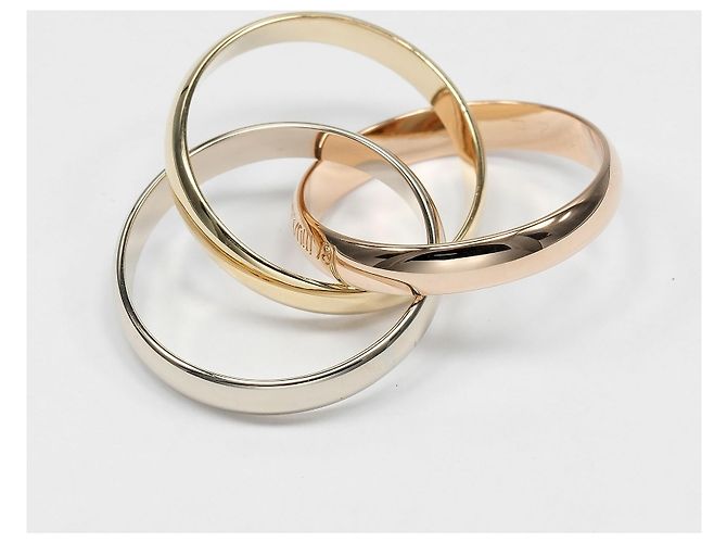 Cartier Trinity Oro Tricolore 18K Medium D'oro - vista 4