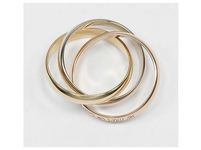 Cartier Trinity Oro Tricolore 18K Medium D'oro - vista 5