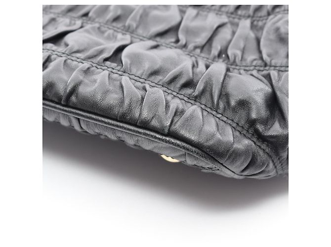 Borsa a mano 2Way in Tessuto + Soft CA Prada Nero - vista 14