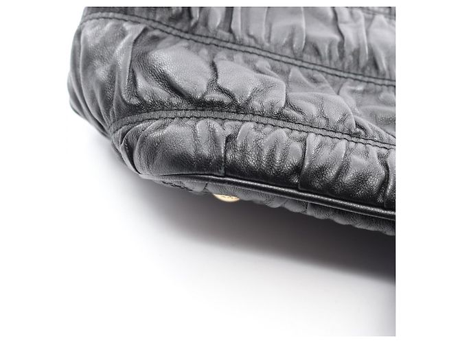 Borsa a mano 2Way in Tessuto + Soft CA Prada Nero - vista 16