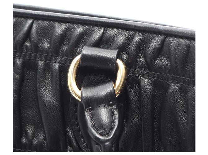 Borsa a mano 2Way in Tessuto + Soft CA Prada Nero - vista 7