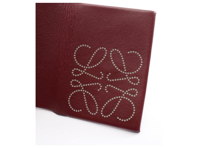Tarjetero Anagram Loewe Burdeos - vista 6