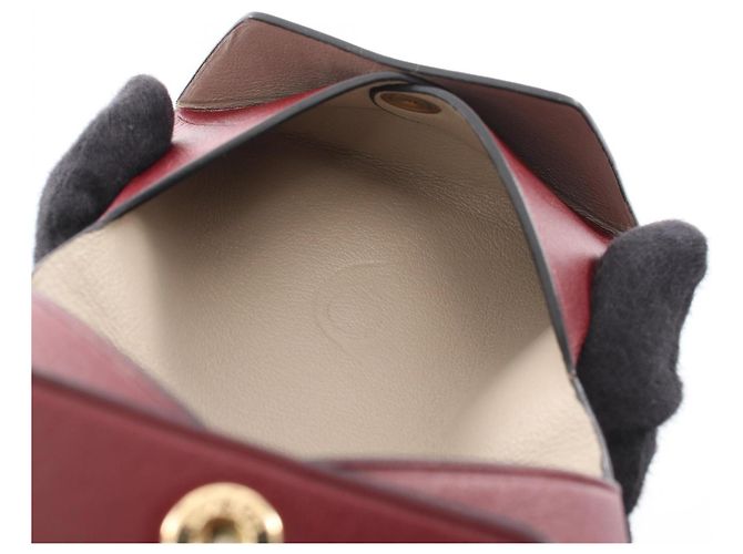 Tarjetero Anagram Loewe Burdeos - vista 7
