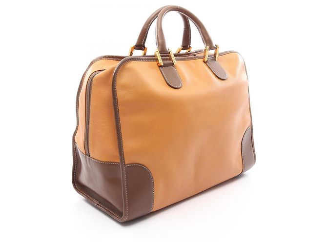 Borsa Loewe Amazona 40 Marrone - vista 2