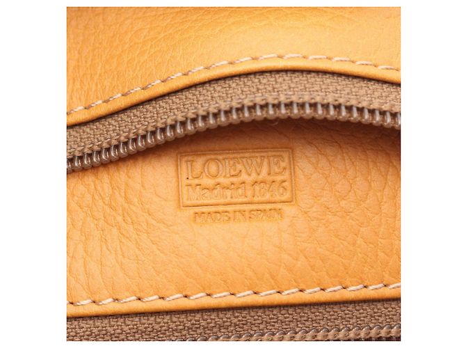 Borsa Loewe Amazona 40 Marrone - vista 4