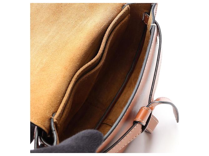 Marsupio Loewe Gate in pelle marrone - vista 3