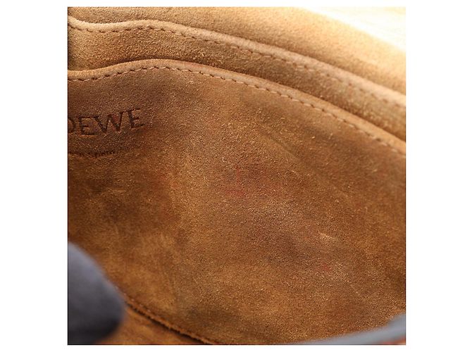Marsupio Loewe Gate in pelle marrone - vista 8