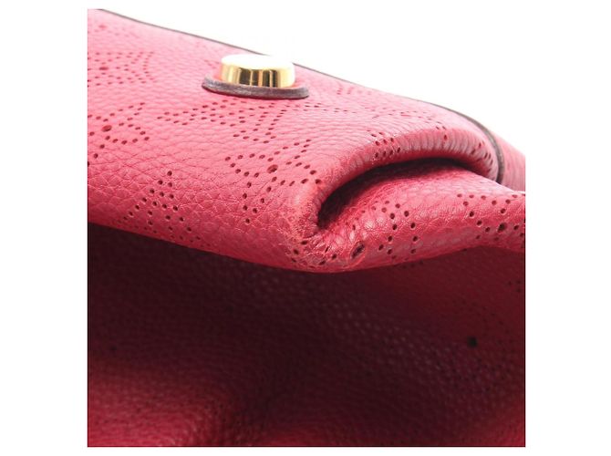 Borsa Louis Vuitton in pelle Mahina rosa - vista 5
