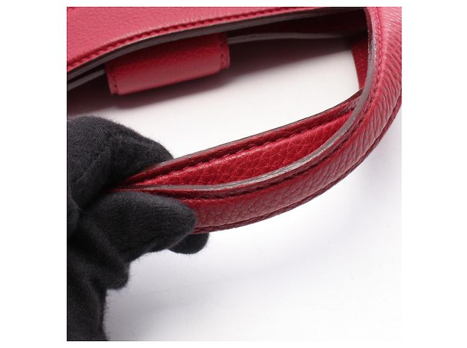 Borsa Louis Vuitton in pelle Mahina rosa - vista 9