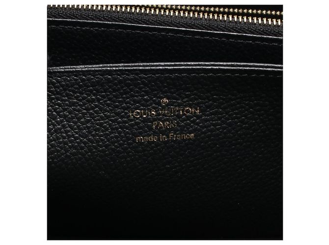 Zippy Portafoglio lungo Louis Vuitton Monogram Empreinte Nero - vista 4