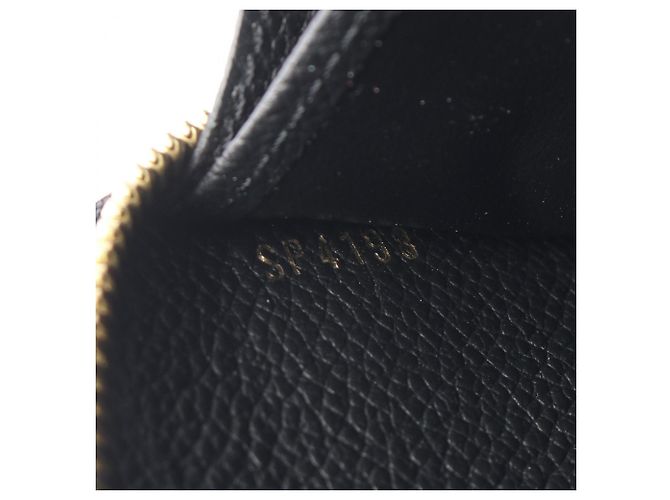 Zippy Portafoglio lungo Louis Vuitton Monogram Empreinte Nero - vista 5