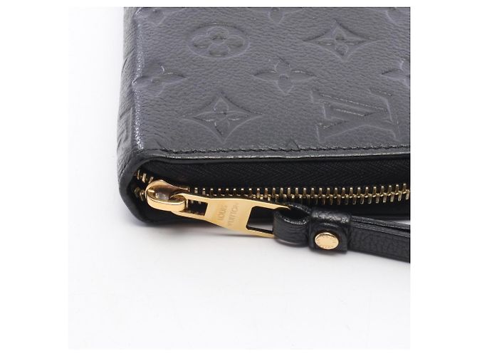 Zippy Portafoglio lungo Louis Vuitton Monogram Empreinte Nero - vista 7