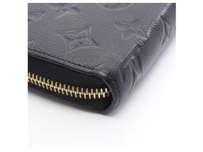 Zippy Portafoglio lungo Louis Vuitton Monogram Empreinte Nero - vista 8