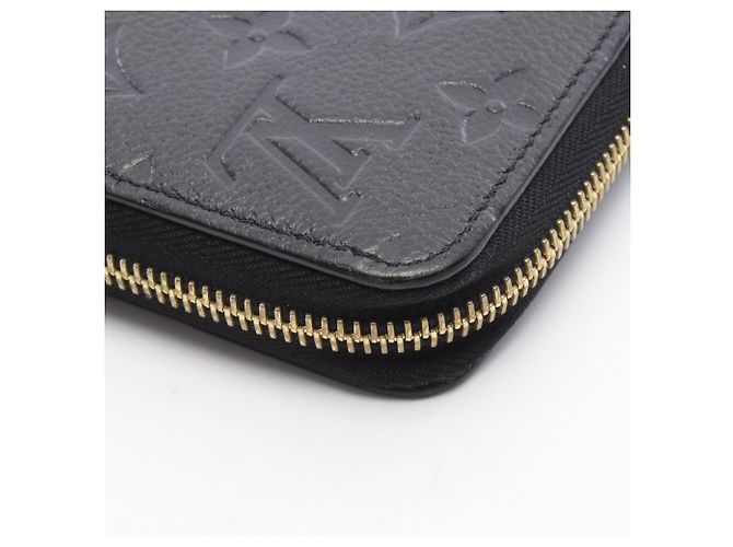 Zippy Portafoglio lungo Louis Vuitton Monogram Empreinte Nero - vista 9