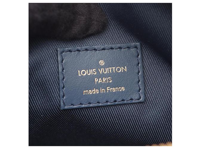 Bolso bandolera Soft Trunk Louis Vuitton Azul Azul marino - vista 4