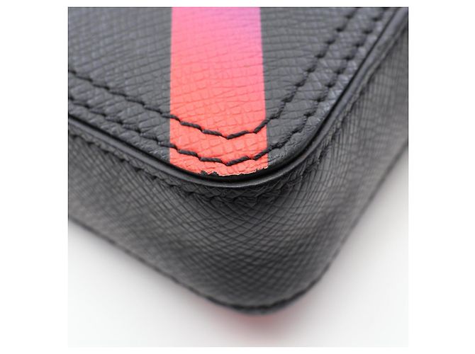 Borsa a tracolla Louis Vuitton Danube Messenger Nero - vista 7