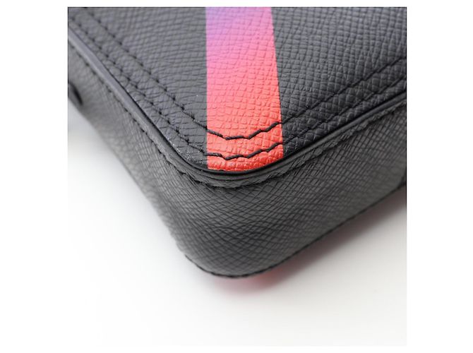 Borsa a tracolla Louis Vuitton Danube Messenger Nero - vista 8