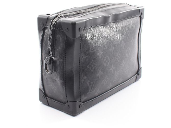 Borsa a tracolla Soft Trunk Louis Vuitton Nero Monogramma - vista 2