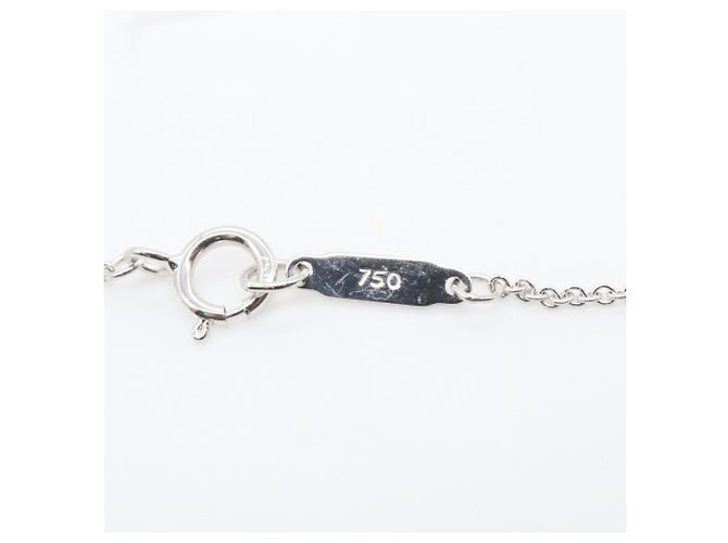 Collana con pendente Clover Key in diamante Tiffany & Co. Argento - vista 4