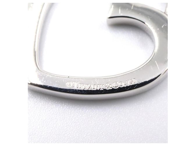 Collana Double Heart Tiffany & Co. Bianco - vista 3