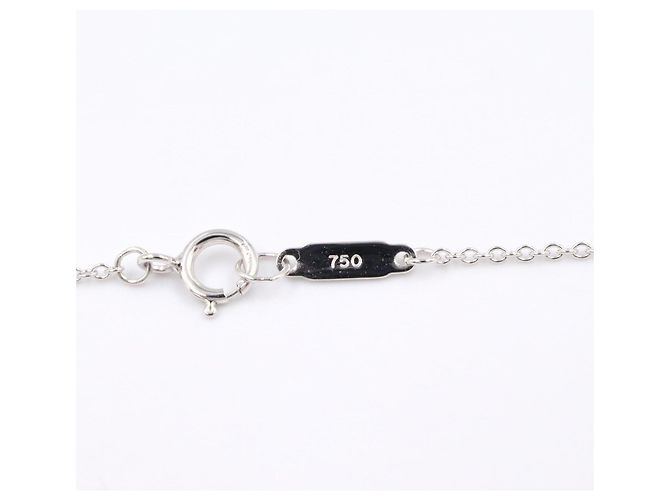 Collana Double Heart Tiffany & Co. Bianco - vista 5