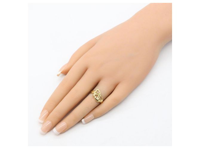 Triple Heart Band Ring Tiffany & Co. Golden - Ansicht 8