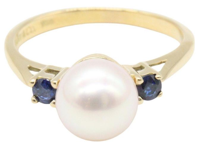 Tiffany & Co. Perlenreifring Weiß Golden - Ansicht 2
