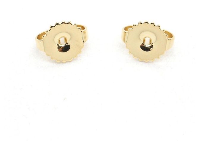 Orecchini a lobo in perle e ematite Tiffany & Co. Marrone Bianco D'oro - vista 4