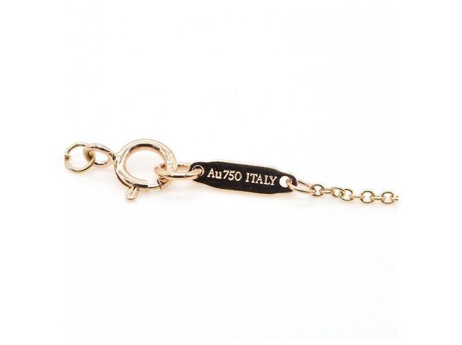 Collana Tiffany & Co. Fleur de Lis Stedam Diamond D'oro - vista 4