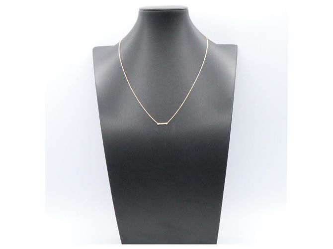 Collana Tiffany & Co. Fleur de Lis Stedam Diamond D'oro - vista 5