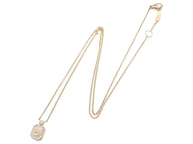 Collana Harry Winston HW Logo Diamanti D'oro - vista 2