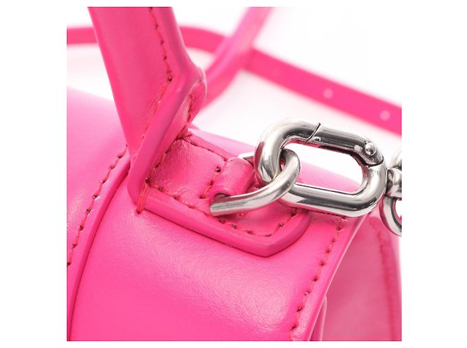 Borsa a mano 2-Way Hourglass Small Balenciaga Rosa - vista 11
